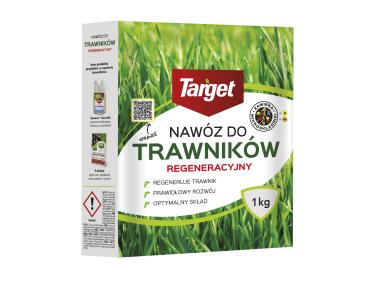Zdjęcie: Nawóz do trawników regeneracyjny z mikroskładnikami 1 kg TARGET
