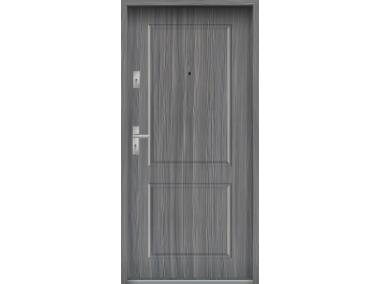 Zdjęcie: Drzwi wejściowe do mieszkań Bastion S-91 Mokka 80 cm prawe ODO KR CENTER