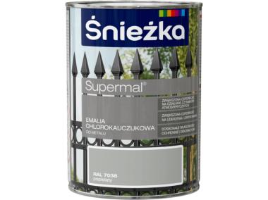 Zdjęcie: Emalia chlorok popielaty RAL7038 0,9L ŚNIEŻKA