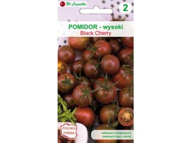 Zdjęcie: Pomidor gruntowy wysoki Black Cherry W.LEGUTKO