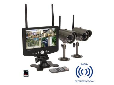 System do monitoringu 4-kanałowy, bezprzewodowy CCTV ORNO