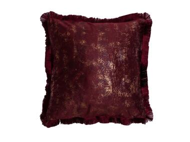 Zdjęcie: Poszewka welwetowa oh my chic2 bordowo-złote 45x45 cm OH MY CHIC