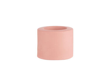 Zdjęcie: Świecznik ceramiczny 6,5x6,5x5,5cm ceglasty ALTOMDESIGN