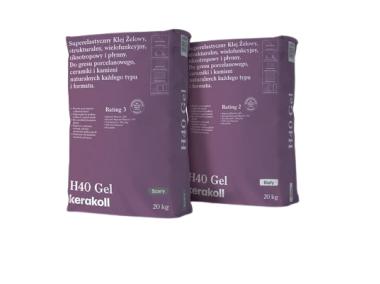 Klej żelowy H40 Gel szary 20 kg KERAKOLL