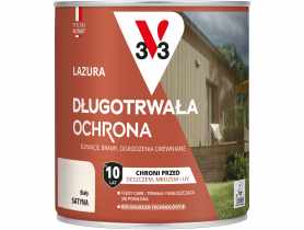 Lazura długotrwała ochrona Biały 0,75L V33