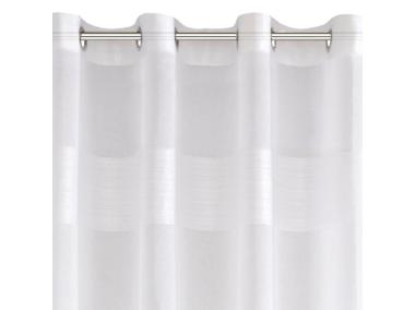 Zdjęcie: Zasłona Elen 140x250 cm kremowa na przelotkach EUROFIRANY