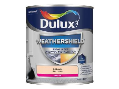 Zdjęcie: Emalia Dulux Weathershield beżowy RAL 1015 DULUX