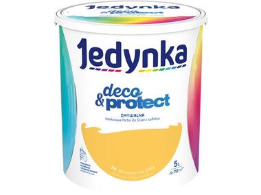 Zdjęcie: Farba lateksowa Deco&Protect Bursztyn na plaży 5 L JEDYNKA