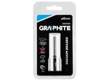 Zdjęcie: Otwornica diamentowa 6 mm x M14 GRAPHITE