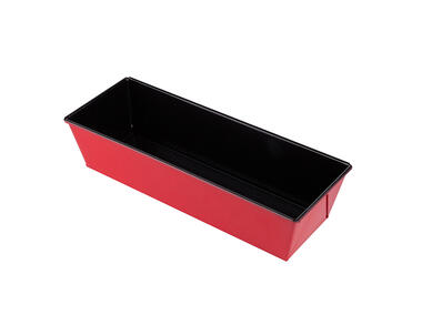 Zdjęcie: Blacha forma do pieczenia 31x11,5x7,5 cm czerwona ALTOMDESIGN