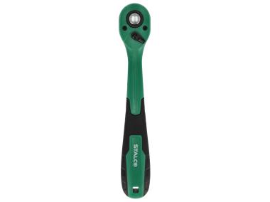 Zdjęcie: Grzechotka odgięta z powłoką kompozytową 1/2 - 250 mm STALCO