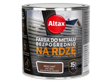 Zdjęcie: Farba do metalu 0,25 L brąz mat ALTAX