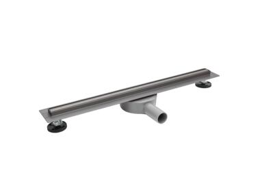 Zdjęcie: Odpływ liniowy prysznicowy (wąski) Slim & Low ProLine Gun Metal 60 cm BALNEO