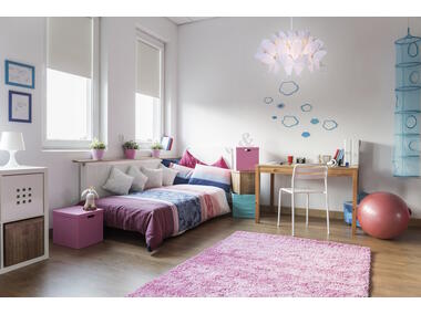 Zdjęcie: Lampa wisząca Farfalla 1 różowa LIGHT PRESTIGE