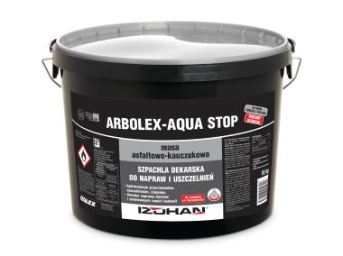 Zdjęcie: Szpachla dekarska Arbolex Aqua Stop 10 kg  do napraw i uszczelnień IZOLEX