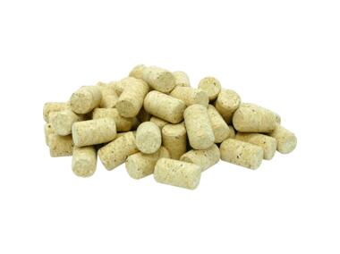 Zdjęcie: korek naturalny, walcowy 22 mm - 50 szt. aglomerat BROWIN
