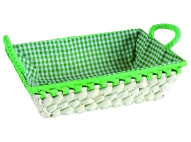 Zdjęcie: Koszyk Palma prostokątna 25x18x7 cm multikolor DOMOTTI