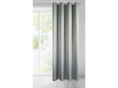 Zdjęcie: Zasłona gotowa Kira 140x250 cm szary EUROFIRANY