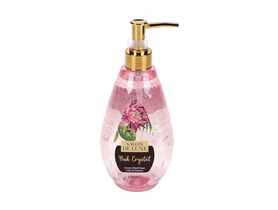 Mydło w płynie z dozownikiem 530 ml pink crystal SAVON DE LUXE
