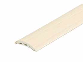 Kształtownik PVC wcisk wąski 30 mm 2w1 L= 2,70 m Dąb Biały okleina mat CEZAR