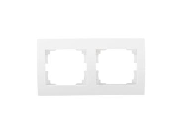 Zdjęcie: Ramka podwójna pozioma Logi 02-1470-002 białe KANLUX