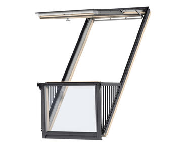 Balkon dachowy GDL 3066L drewniany, 114x252 cm VELUX