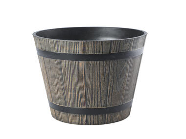 Zdjęcie: Donica Madera 40 cm ciemny brąz VERDENIA