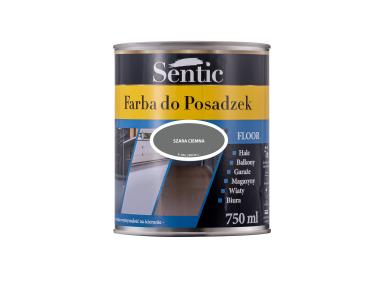 Farba do posadzek 750 ml szara ciemna SENTIC