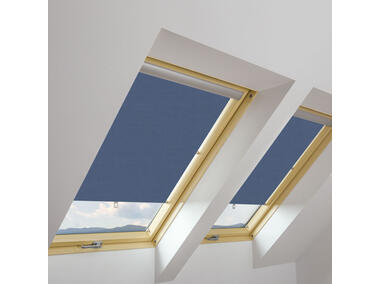 Zdjęcie: Roleta okna dachowego AUB/014 78x140 cm niebieska KRONMAT