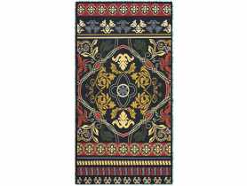 Dywan zumba 60x90 cm boho granat INDAVO