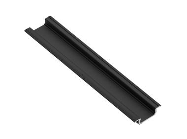 Profil LED Glax czarny wpuszczany 200 cm GTV