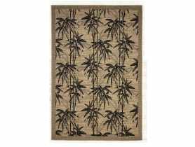 Dywan outdoor 120x170 cm Panama 420 Palmy beż, czarny INDAVO