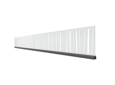 Płyta dekoracyjna Horizen Prime Modern 178x15 cm ral 7016S BETAFENCE