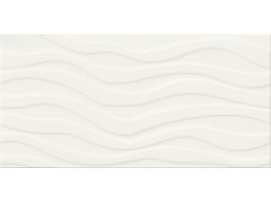 Płytka ścienna ps610 white lines structure matt 29,7x60 cm CERSANIT
