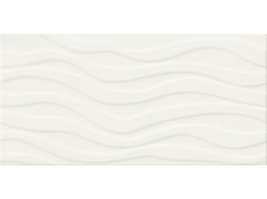 Zdjęcie: Płytka ścienna ps610 white lines structure matt 29,7x60 cm CERSANIT
