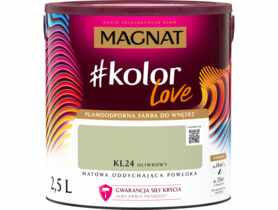 Farba plamoodporna #kolorLove oliwkowy 2,5 L MAGNAT