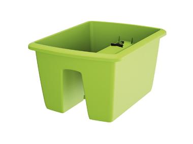 Zdjęcie: Doniczka Respana Railing limonka 40 cm PROSPERPLAST