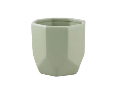 Zdjęcie: Osłonka ceramiczna zielona TAJEMNICZY OGRÓD