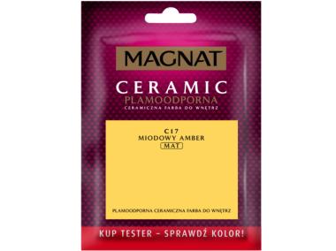 Zdjęcie: Farba Ceramic tester koloru miodowy amber C17 30ml MAGNAT