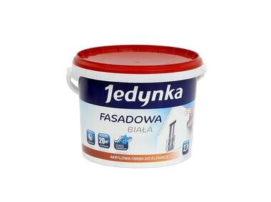 Zdjęcie: Farba fasadowa 2,7 L biała JEDYNKA