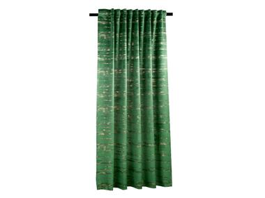 Zdjęcie: Zasłona andrean zielono-złota 135x280 cm CHIC HOME