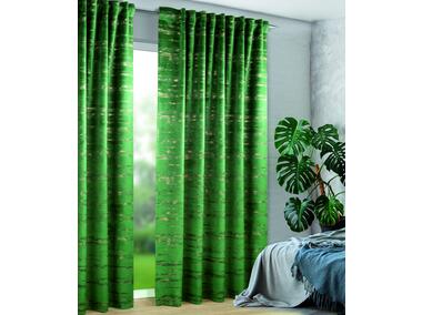 Zdjęcie: Zasłona andrean zielono-złota 135x280 cm CHIC HOME