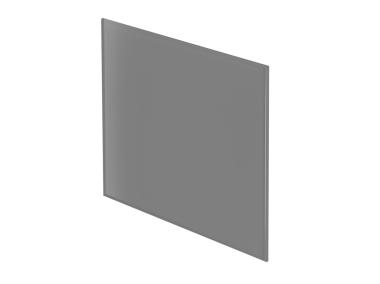 Zdjęcie: Panel Trax Glass 125 szary mat AWENTA