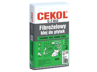 Zdjęcie: Klej do płytek Q-3 fibrożelowy 5 kg CEKOL