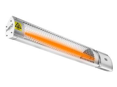 Zdjęcie: Promiennik 2000W, IP65, element grzejny golden halogen lamp, pilot, regulacja mocy 2 poziomy NEO