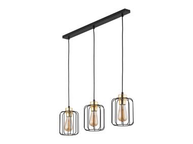 Zdjęcie: Lampa wisząca Galaxy New 3 x E27 czarna listwa 4716 TK LIGHTING