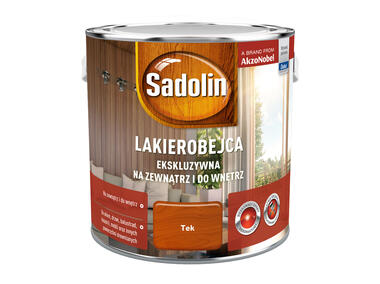 Zdjęcie: Lakierobejca ekskluzywna 2,5 L tek SADOLIN