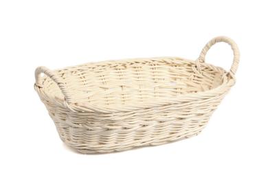 Zdjęcie: Koszyk rattanowy z uchwytami 27x16x8/11 cm TIN TOURS