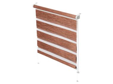 Zdjęcie: Roleta Mini Zebra Z-752 nature brąz 68x150 cm GARDINIA
