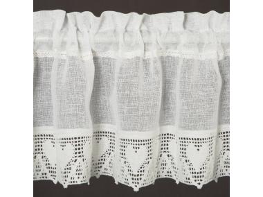 Zdjęcie: Firana gotowa Doris 150x30 cm kremowy EUROFIRANY